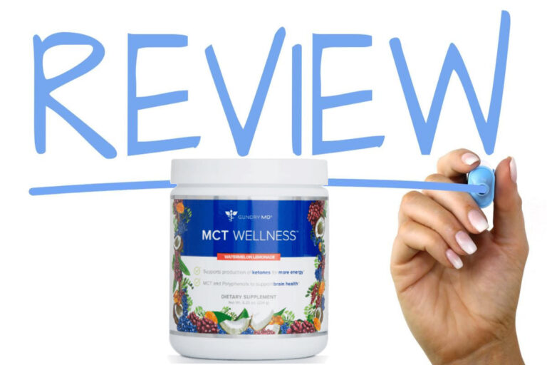 Image: Gundry MCT Wellness Review, discussing reviews, hoax claims, and scam allegations.